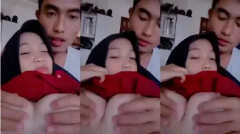 Toket Adik Hijab Diremas Kakak Tiri Video by PornHub