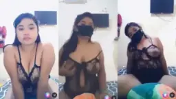 Tinna Lingerie Hitam Video by simontok